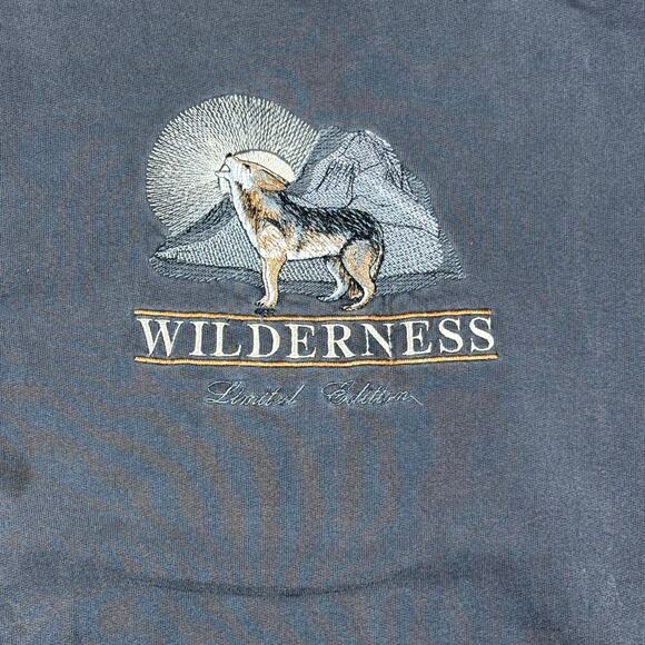 Vintage Briar Creek Embroidered Wilderness Limited Edition Sweatshirt Mens Sz XL - Picture 2 of 7